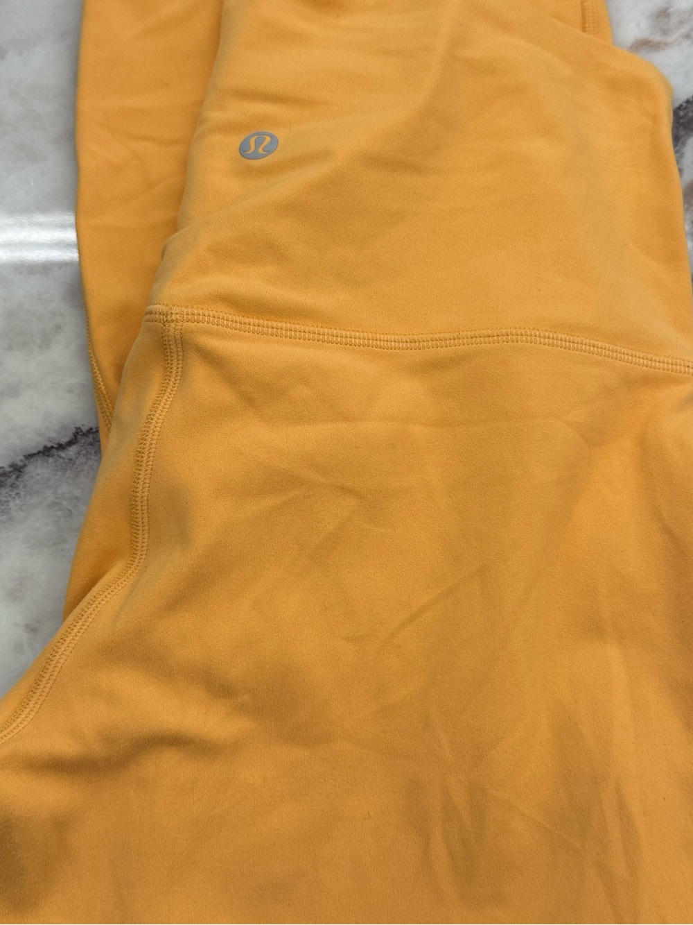 lululemon athletica Mid-Weight Leggings in Mustard